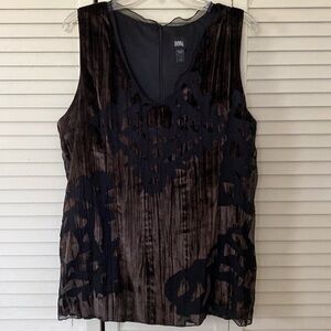 Donna lined sleeveless blouse Sz 14